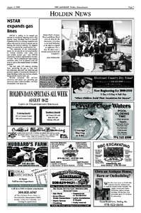 August 13, 2009  THE LANDMARK Holden, Massachusetts Page 7