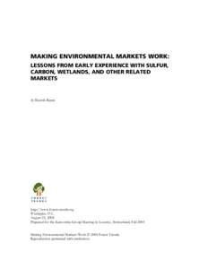 Microsoft Word - Environmental Markets_R Bayon_final.doc