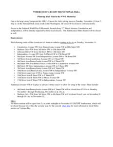 7th Street / Constitution Avenue / Independence Avenue / Pennsylvania Avenue / 14th Street Northwest and Southwest / Interstate 395 / Smithsonian / Outdoor sculpture in Washington /  D.C. / Crowchild Trail / Washington Metro / Streets in Washington /  D.C. / National Mall