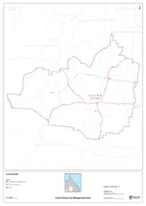 Quilpie Shire Urban Flying-Fox Management Area map