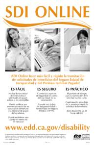 SDI Online Poster - Spanish Version