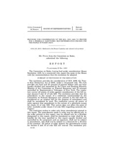 Puerto Rican law / Puerto Rico Democracy Act / Political status of Puerto Rico / Puerto Rico / Commonwealth / Referendum / Insular areas of the United States / Territories of the United States / Politics