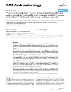 BMC Gastroenterology  BioMed Central Open Access