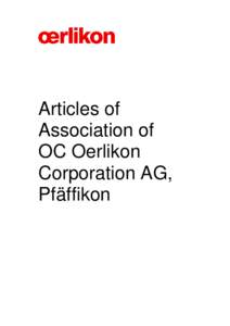 Statuten OC Oerlikon Corporation_en_Stand[removed]