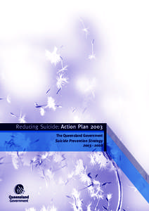 Reducing Suicide: Action Plan 2003