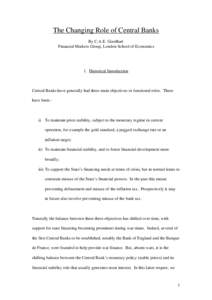 Central banks / Economic policy / Macroeconomic policy / Public finance / Inflation / Central Bank of the Republic of Turkey / Interest rate / Federal Reserve System / Gold standard / Economics / Macroeconomics / Monetary policy