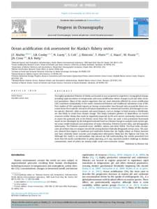 Progress in Oceanography xxx[removed]xxx–xxx  Contents lists available at ScienceDirect Progress in Oceanography journal homepage: www.elsevier.com/locate/pocean