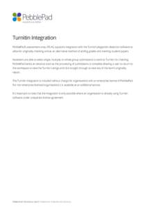 TurnItInIntegration