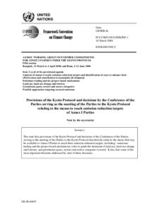 Carbon finance / Climate change / Kyoto Protocol / Removal Units / Certified Emission Reduction / Land use /  land-use change and forestry / Clean Development Mechanism / Joint Implementation / Emissions trading / Environment / United Nations Framework Convention on Climate Change / Climate change policy