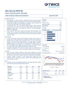 Fundamental analysis / Cash flow / Generally Accepted Accounting Principles / Valuation / Financial economics / EV/EBITDA / Free cash flow / Earnings before interest /  taxes /  depreciation /  and amortization / Operating cash flow / Terminal value / Investment / Valpolicella