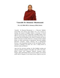 Microsoft Word - Biography of Ven.Dr.K.Dhammasami.doc