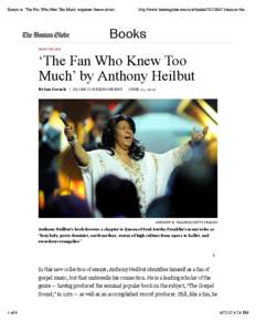 Essays in ‘The Fan Who New Too Much’ explores theme of out...  http://www.bostonglobe.com/arts/books[removed]essays-the-... Books BOOK REVIEW