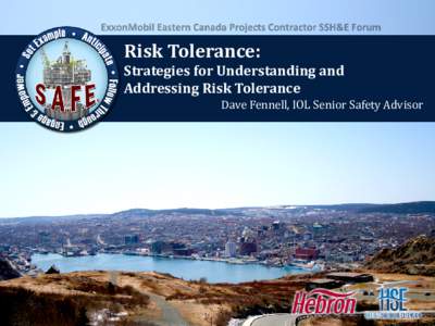 Risk Tolerance:  Title to go here Strategies for Understanding and Addressing Risk Tolerance