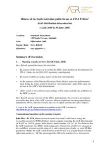 Lew Owens / Operating expense / Benchmarking / Incentive / ETSA Utilities / Capital expenditure / Economics / Business / South Australia / Electricity Trust of South Australia / Strategic management