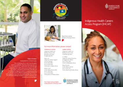 Indigenous Health Careers Access Program (IHCAP) Regan Davis studying Bachelor of Nursing Science