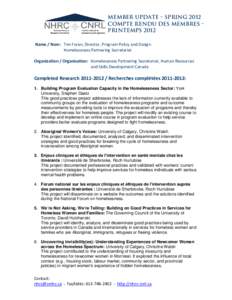 Socioeconomics / Sociology / Personal life / Housing First / Street culture / Supportive housing / Poverty / Stephen Gaetz / Homelessness in the United States / Homelessness / Busking / Humanitarian aid