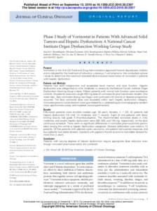 Published Ahead of Print on September 13, 2010 as[removed]JCO[removed]The latest version is at http://jco.ascopubs.org/cgi/doi[removed]JCO[removed]JOURNAL OF CLINICAL ONCOLOGY  O R I G I N A L