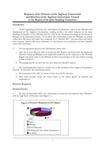 Response of the Primates of the Anglican Communion