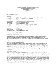 Fisheries / Echinoidea / Geography of Southern California / Palos Verdes / Sea urchin / Santa Monica Bay / Artificial reef / Sea otter / Kelp forest / Geography of California / Southern California / Water