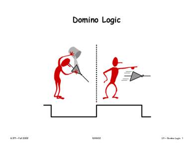 Domino Logic[removed] – Fall[removed]