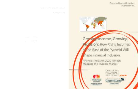 Center for Financial Inclusion Publication 19 The Center for Financial Inclusion at Accion (CFI) helps bring about the conditions to achieve full financial inclusion around the world. Constructing a financial inclusion s