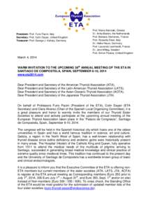 Terrorism / ETA / American Thyroid Association / Compostela / Grupos Antiterroristas de Liberación / Thyroid / Basque politics / Politics of Spain / Politics