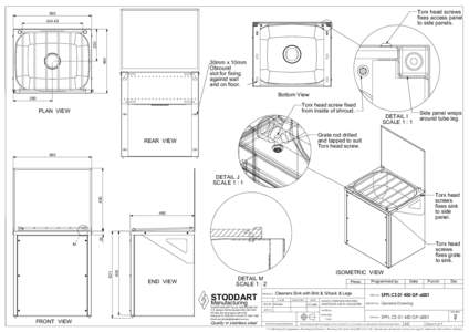 Gatton Secure Cleaners Sink