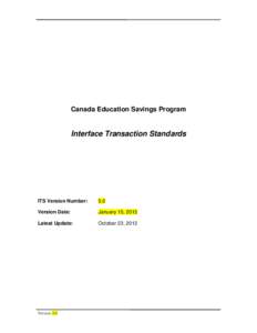 Payment systems / Canada Education Savings Grant / Transaction processing / Database transaction / Single Euro Payments Area / Information / Registered Education Savings Plan / Taxation in Canada / Canada Learning Bond