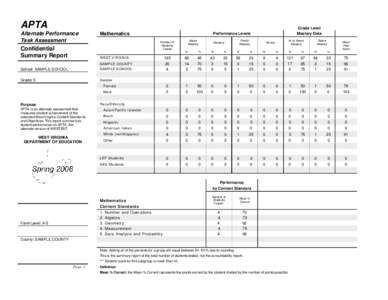 Microsoft Word - APTA-sampleCSR.doc