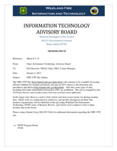 Microsoft Word - TM-2010-03_Mobile Incident Mgmt. Info.Technology _MIMIT_ Tasking_2010_04_23.doc