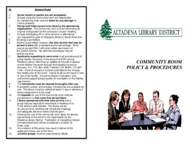 Institutional investors / Library science / Altadena Library District / Geography of California / Insurance / Mariposa / Library / Nonprofit organization / Southern California / San Gabriel Valley / Altadena /  California / Financial institutions