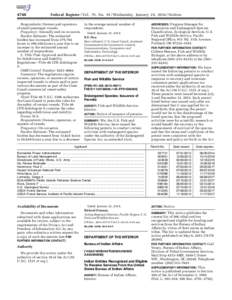 4748  Federal Register / Vol. 79, NoWednesday, January 29, Notices Respondents: Owners and operators of small passenger vessels.