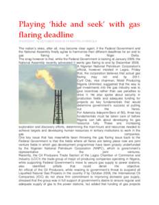 Microsoft Word - Playing hide and seek with gas flaring deadline.doc