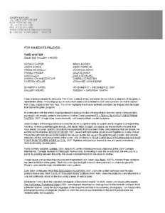 Microsoft Word - THIS WINTER_PRESS RELEASE_2007_new.doc