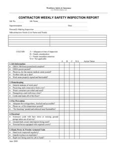 Microsoft Word - Contractor Safety Inspection Report.doc