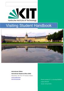0  Visiting Student Handbook International Affairs International Students Office (IStO)