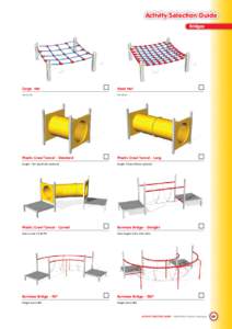 Activity Selection Guide Bridges Cargo Net 1m x 1m