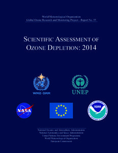 World Meteorological Organization Global Ozone Research and Monitoring Project—Report No. 55 SCIENTIFIC ASSESSMENT OF OZONE DEPLETION: 2014