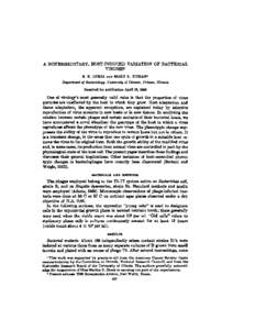 A NONHEBEDITABY,  HOST-INDUCED VARIATION VIRUSES’  8. E. Lmw