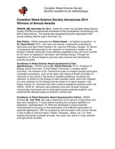 Association of Commonwealth Universities / University of Saskatchewan / Monsanto