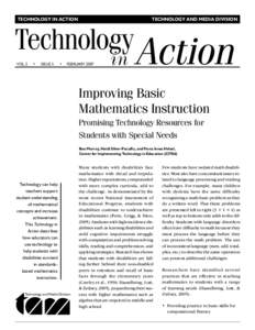 Technology In Action	  Technology Vol.2  •