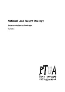 National Land Freight Strategy