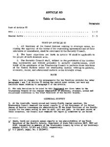 United Nations Trusteeship Council / Trust Territory of the Pacific Islands / United Nations trust territories / Palau / South Pacific Mandate / United Nations Security Council Resolution 683 / Chapter XIII of the United Nations Charter / United Nations / Political geography / Humanities