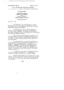 Gerald R. Ford Administration White House Press Releases