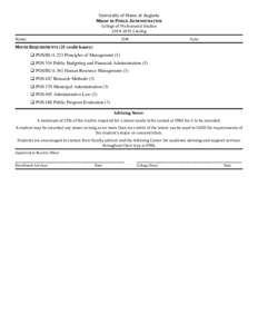 Public administration / Management / Education / Academia / American Association of State Colleges and Universities / New England Association of Schools and Colleges / University of Maine at Augusta