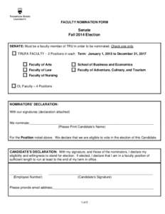 Microsoft Word - Senate Faculty Nomination Form.doc