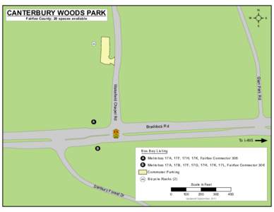 CANTERBURY WOODS PARK Fairfax County; 29 spaces available l  Glen Park Rd