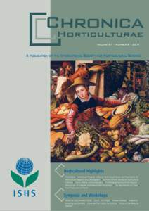 Chronica Horticulturae Vol. 51 number 2