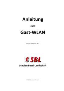 Anleitung zum Gast Gast-WLAN Version vom[removed]