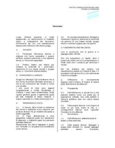 PARTIDO CONSERVADOR REPUBLICANO REPUBLICA ARGENTINA Terrorismo  Lungo